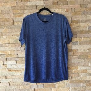 Adidas Men’s Blue Short-Sleeve Performance Tee